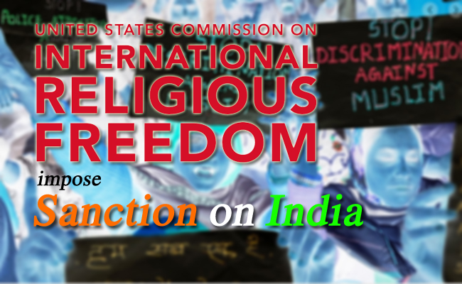 US Religious Commission: Sanction on India!