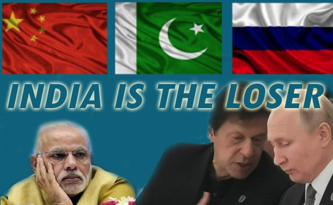 Russia: Close to China-Pakistan & Ignores India!