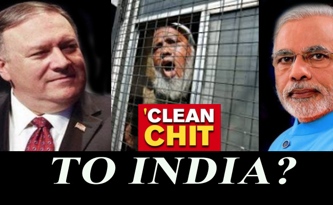 Islamophobic India gets US’s clean chit?