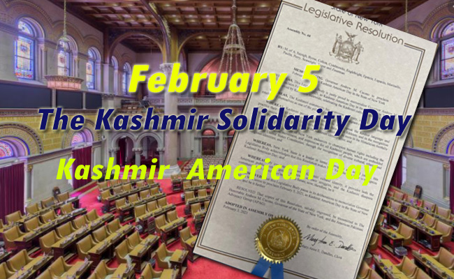NY State Assembly: The Kashmir America Day!