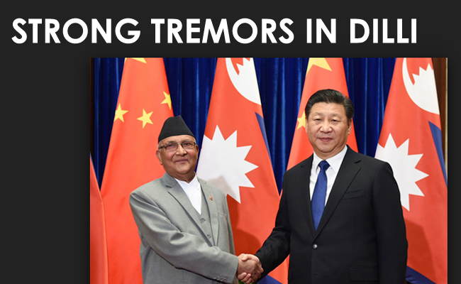 Grand welcome awaits Nepal PM in China: India already in Panic