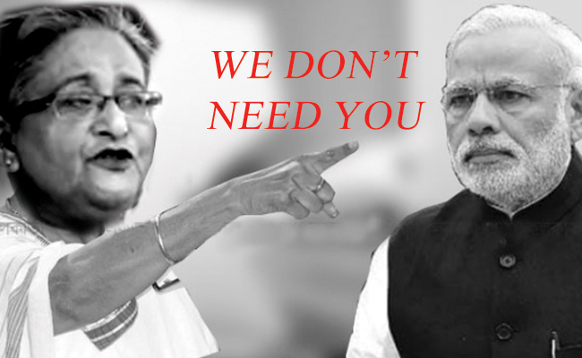 Bangladesh’s tight slap on India’s face!